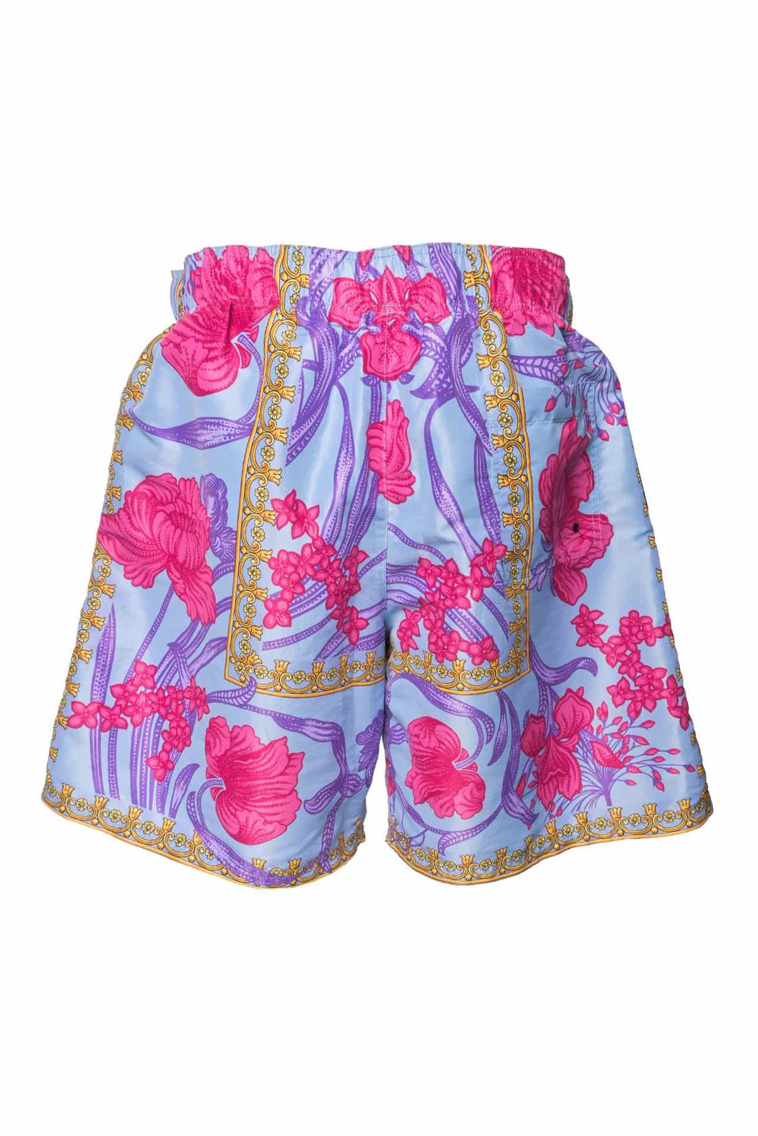 Versace Size 4 Men's Acid Bouquet Swim Shorts