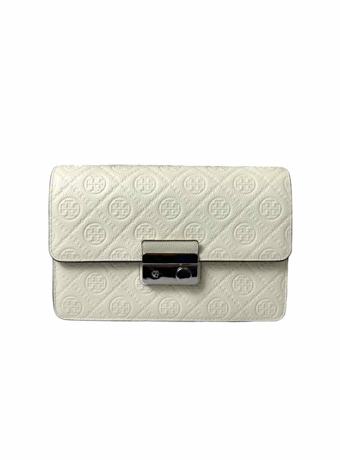 Tory Burch T Monogram Pebbled Leather Purse