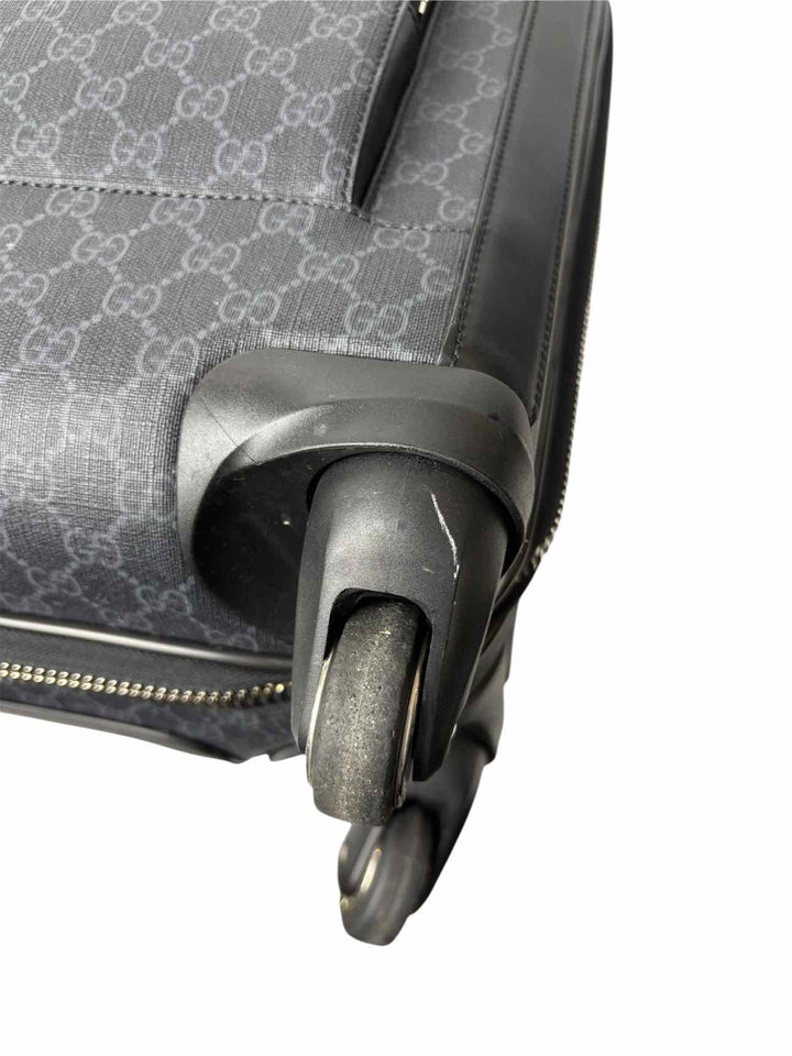 Gucci GG Supreme Carry On Rolling Suitcase Luggage