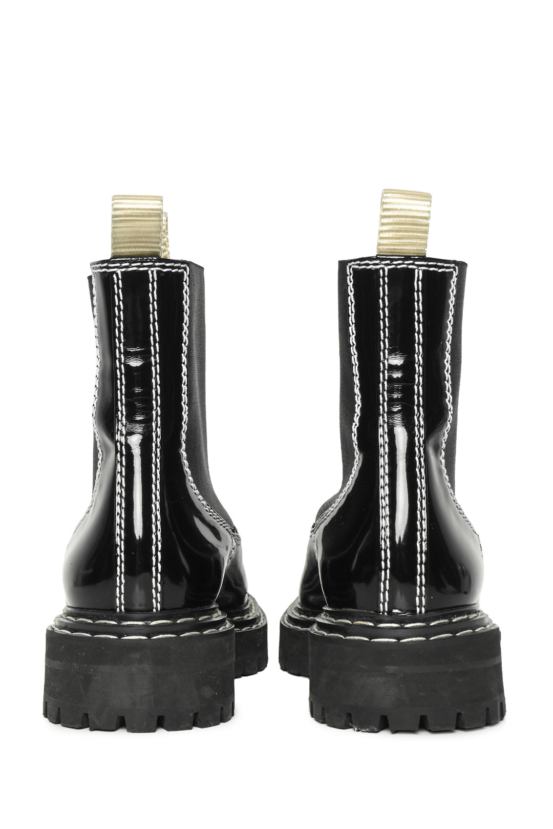 Proenza Schouler Size 40 Leather Chelsea Ankle Boots