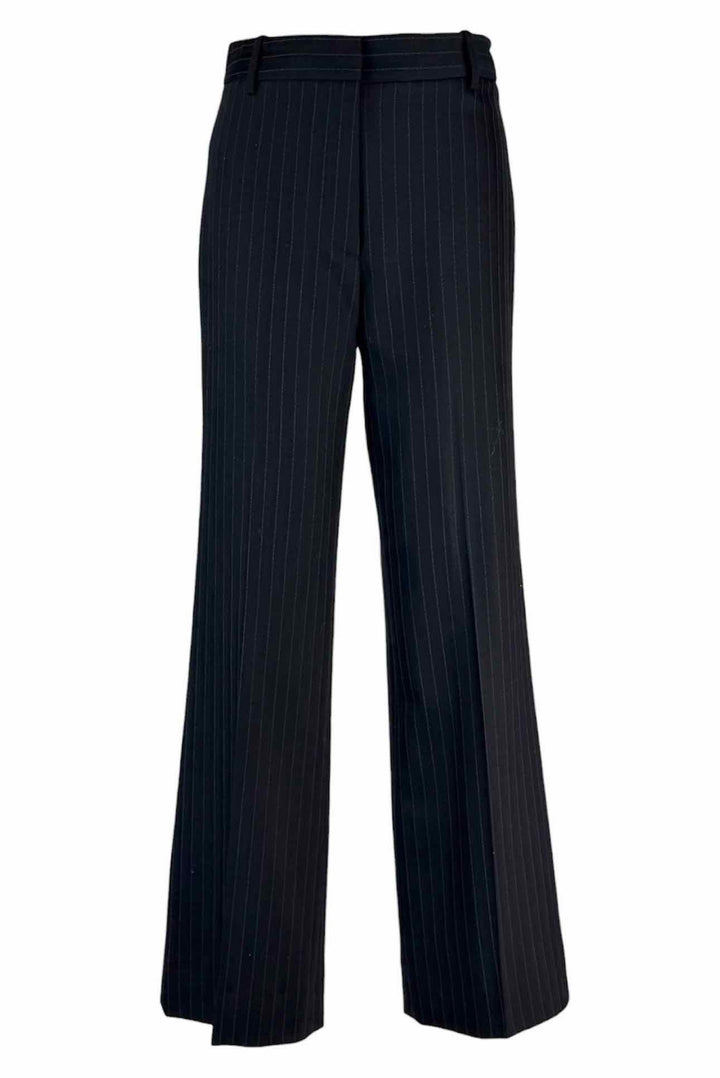 Nili Lotan Size 2 Pinstripe Straight Leg Pants