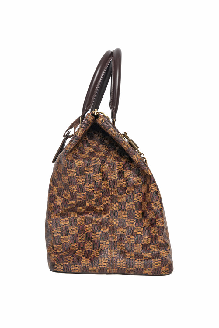 Louis Vuitton 1998 Damier Ebene Greenwich PM Duffle Bags