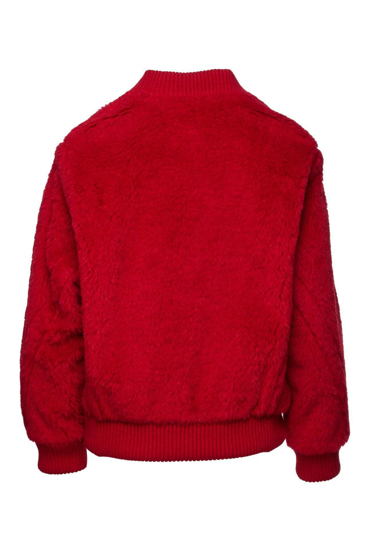 Max Mara Size 8 Felice Teddy Bomber Jacket