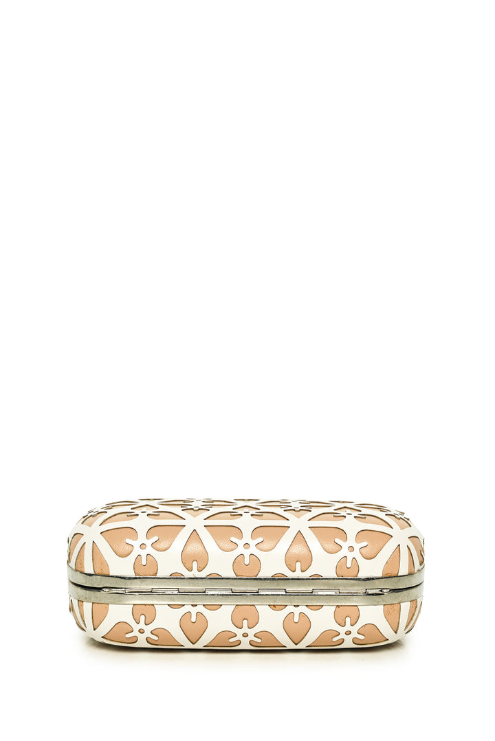 Alexander Mcqueen Embellished Skull Clutch