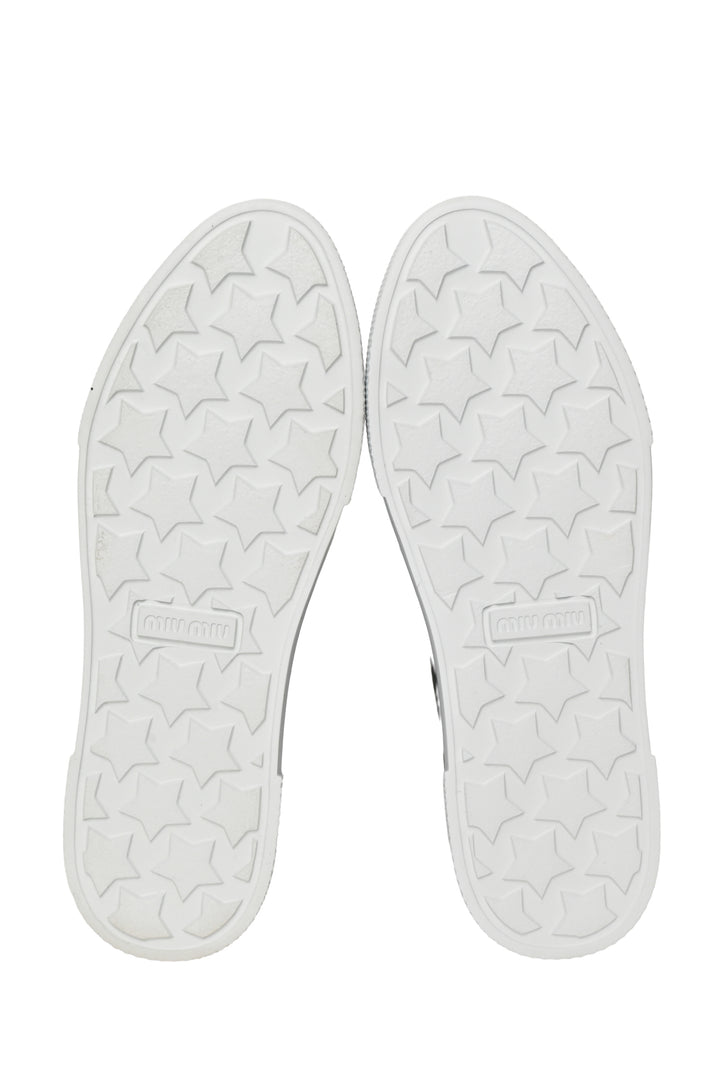 Miu Miu Size 38 Patent Slip-On Sneaker