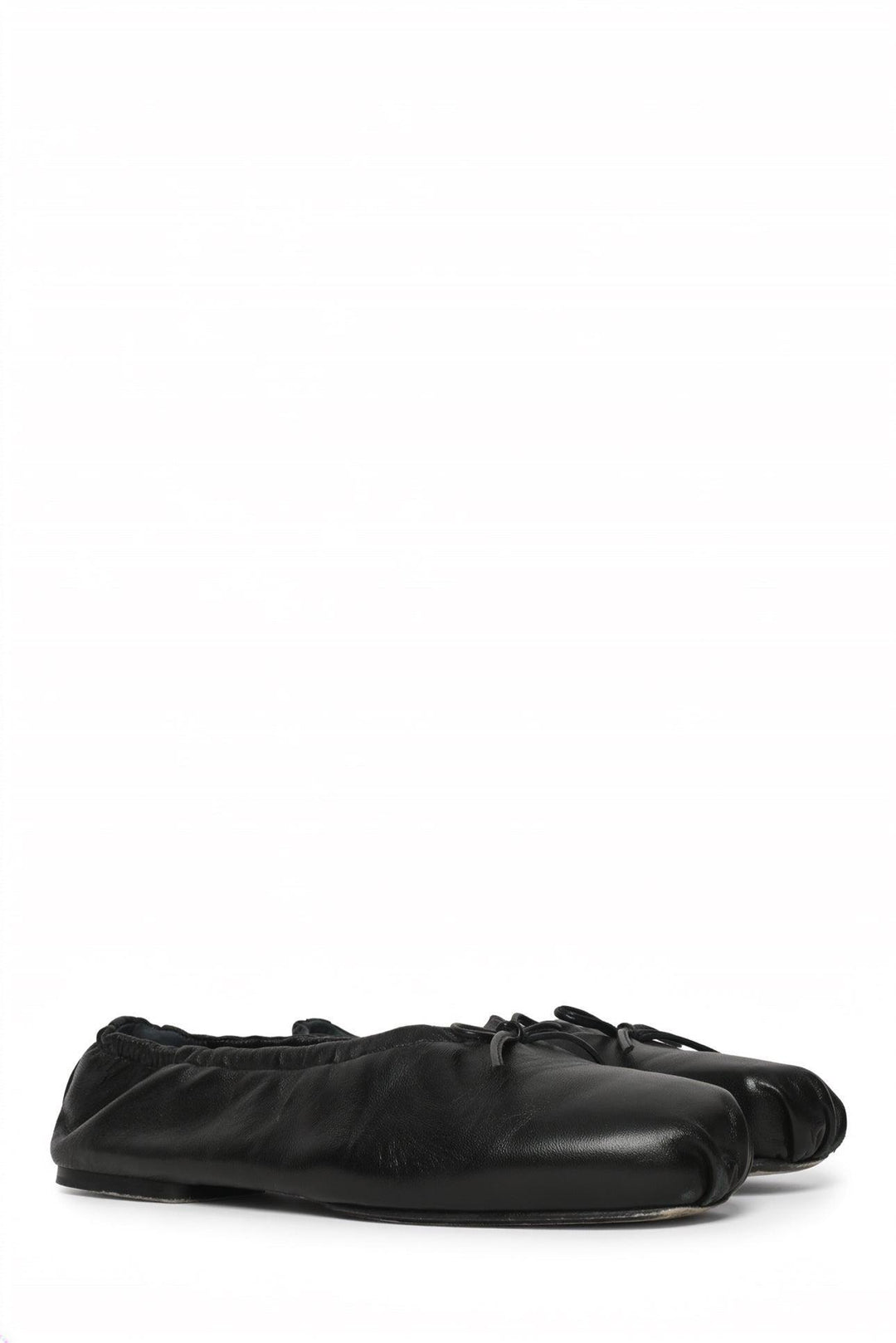 Khaite Size 38 Ashland Foldable Leather Ballerina Flats