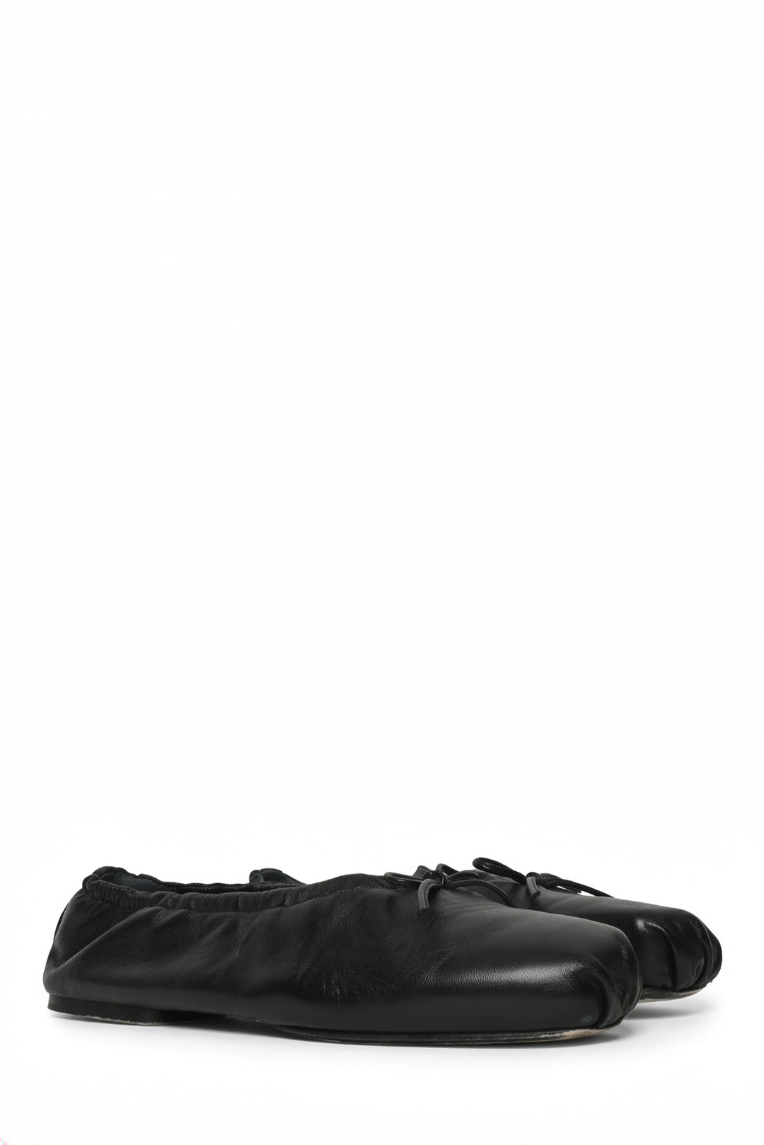Khaite Size 38 Ashland Foldable Leather Ballerina Flats