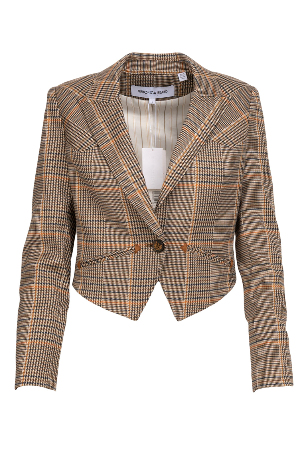 Veronica Beard Size 2 Donelson Cropped Blazer Jacket