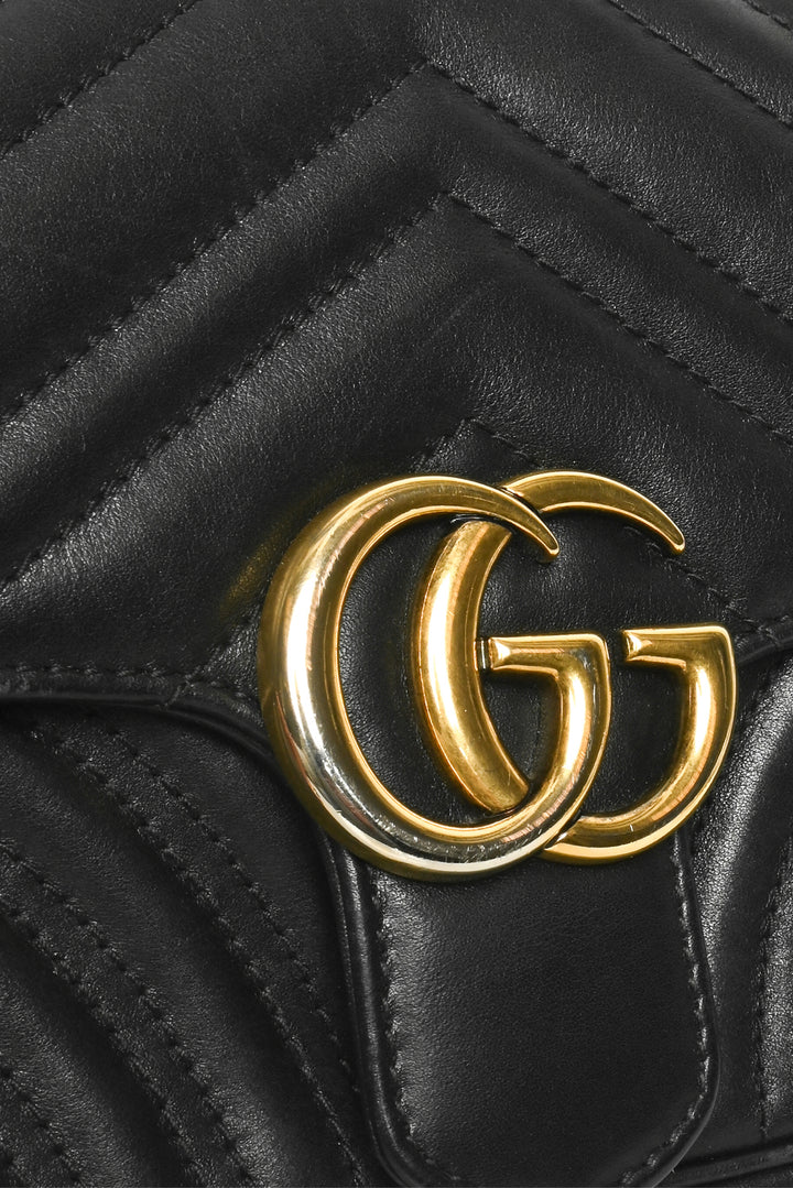 Gucci Marmont Matelasse Mini Shoulder Bag