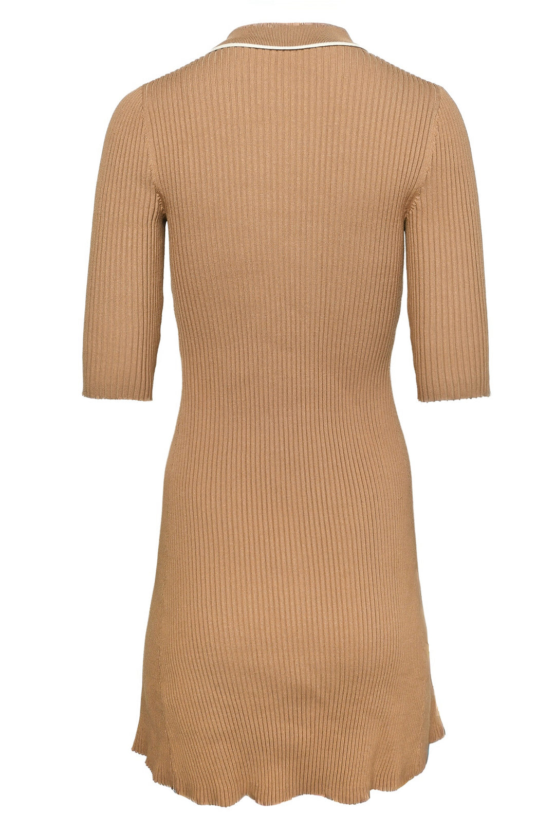 maje Size 36 Ribbed Knit Mini Dress