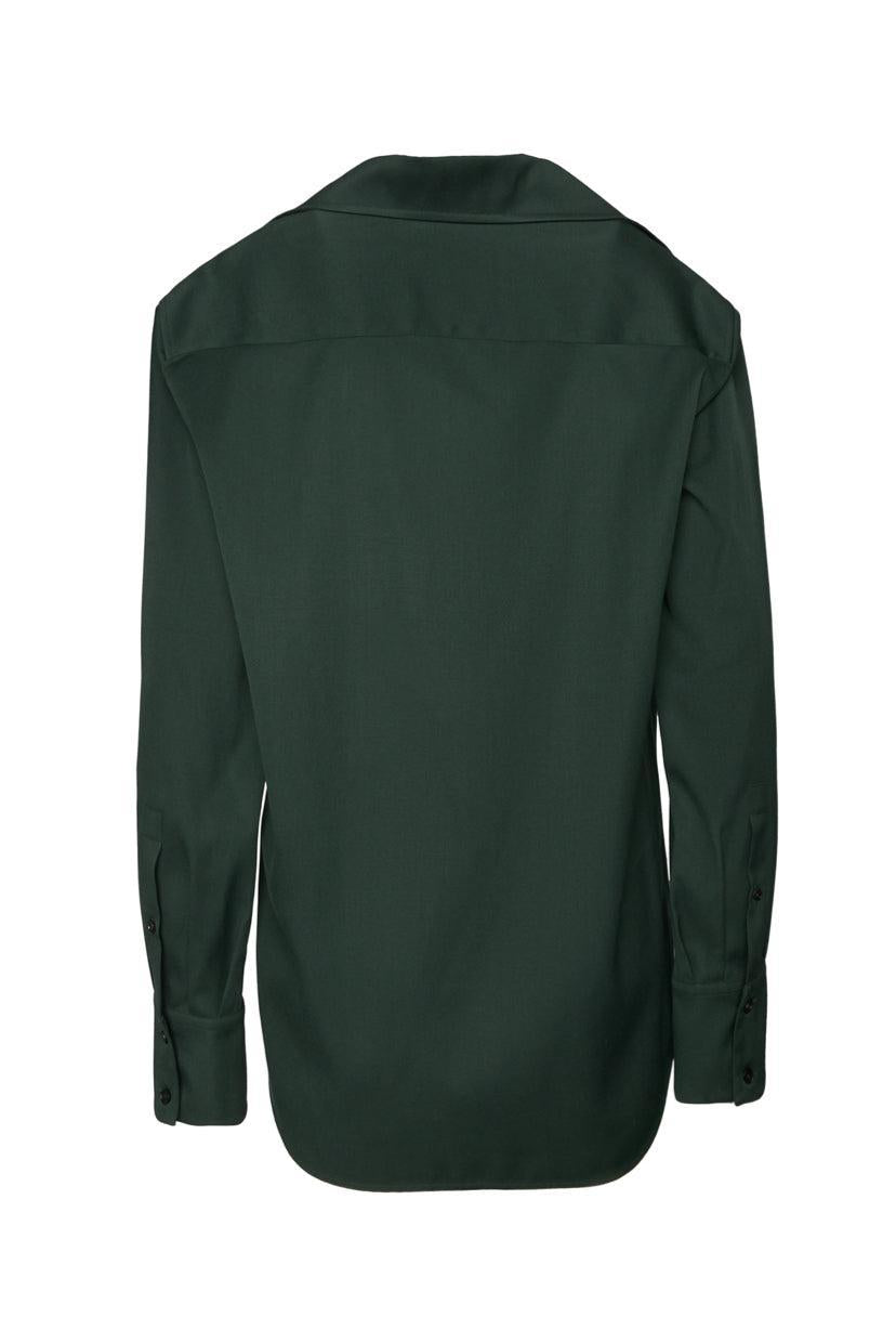 Jil Sander Size 34 Oversized Collar Blouse