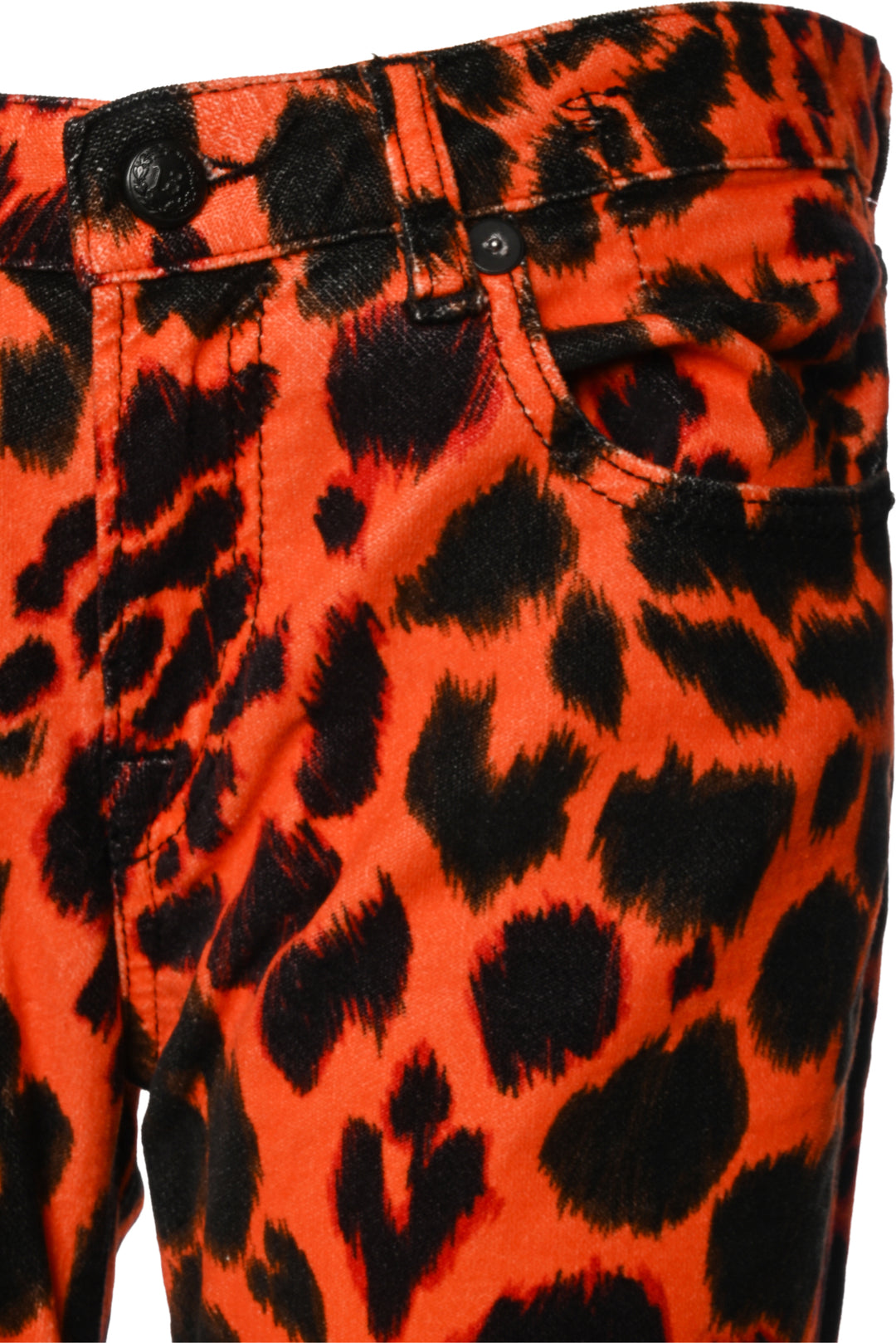 R13 Size 29 Kate Skinny Velvet Leopard Pants