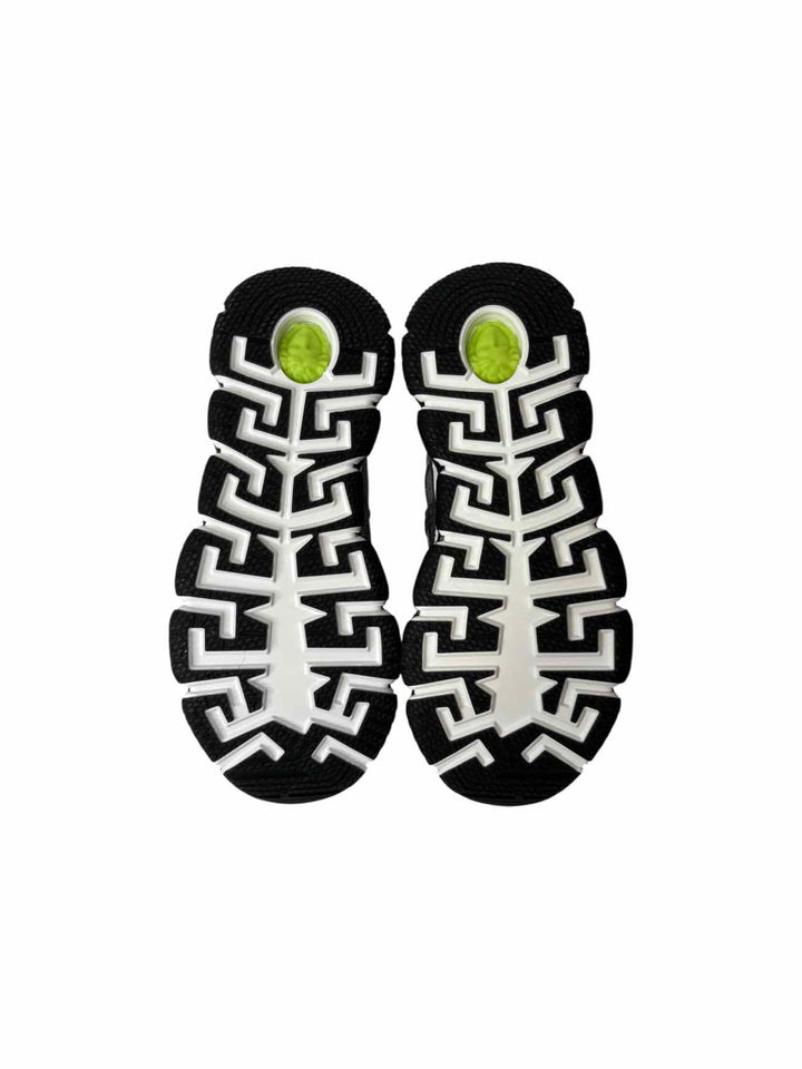 Versace La Greca Metallic Sneakers