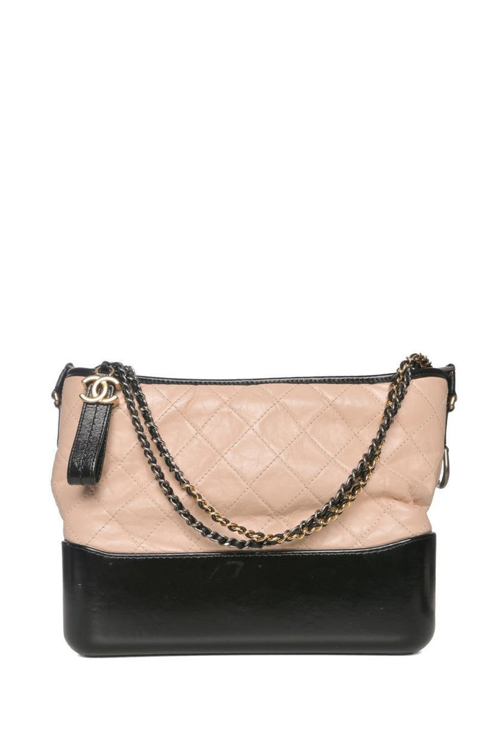 Chanel 2018-2019 Aged Calfskin Medium Gabrielle Hobo