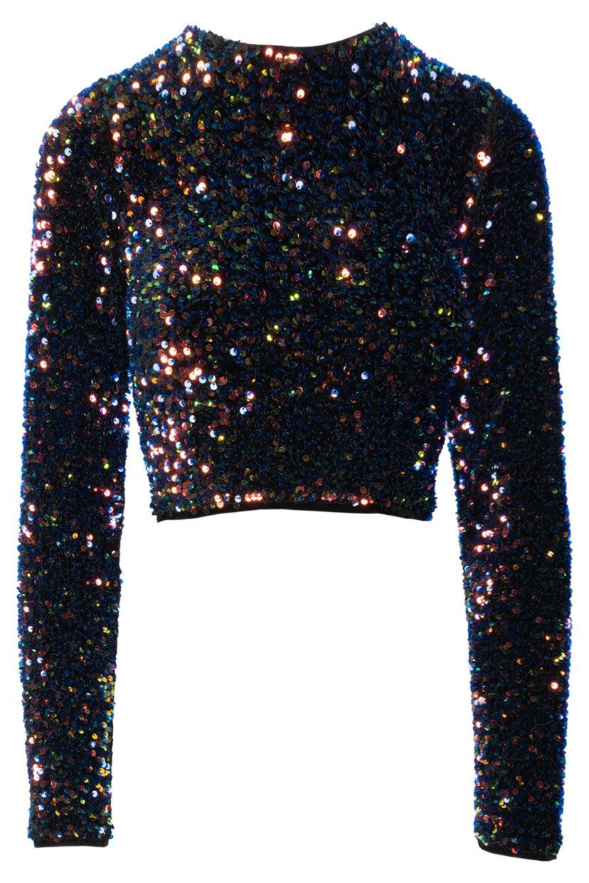 Forte_Forte Size XS Sequins Top