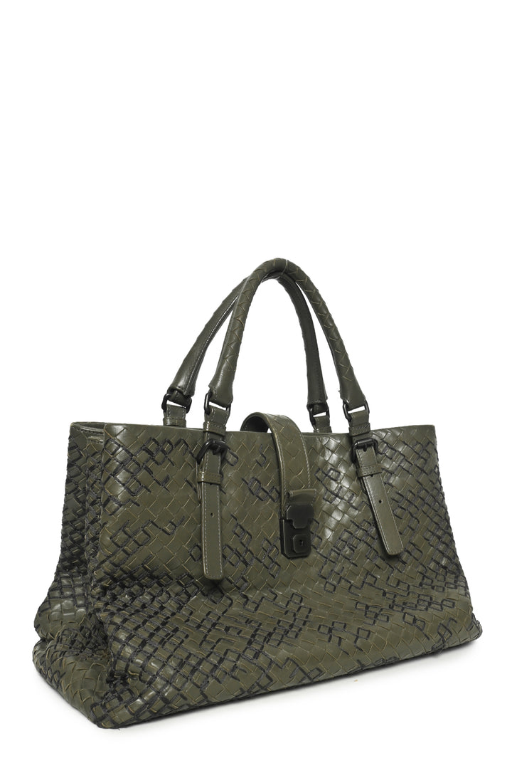 Bottega Veneta Intrecciato Roma Tote