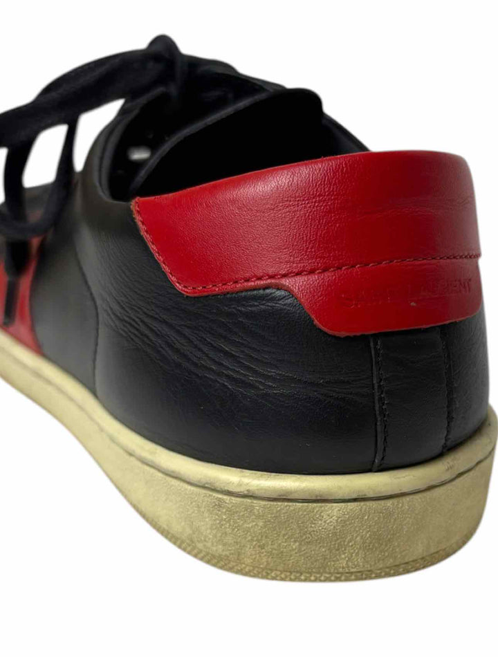 Saint Laurent Size 42 Men's Court Classic Low Sneakers SL/10 Sneakers