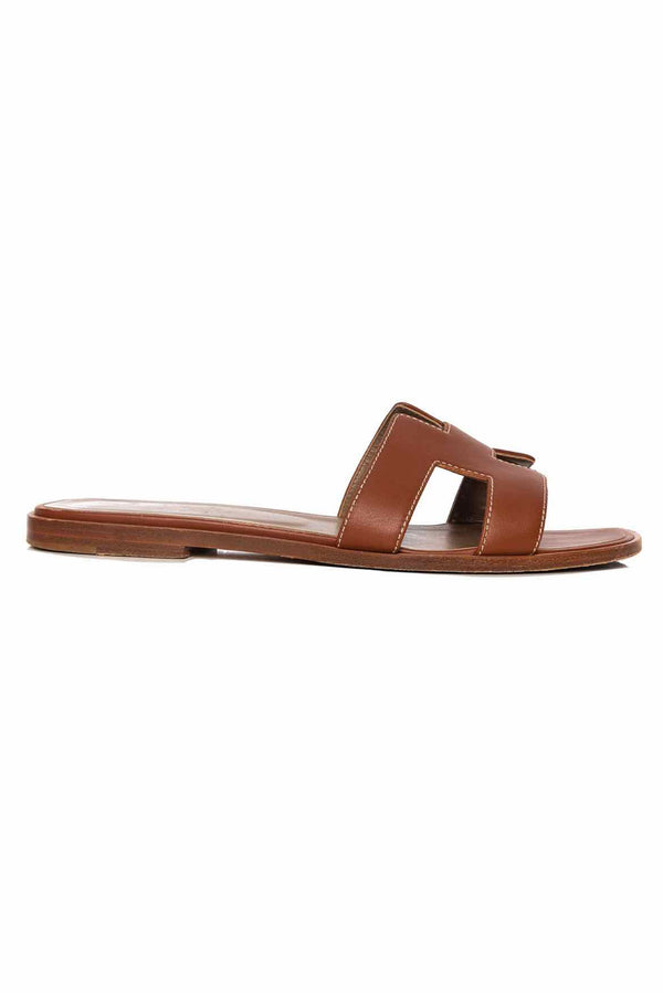 Hermes Size 39 Oran Sandals