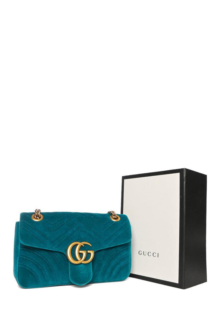 Gucci Medium GG Marmont Matelasse Shoulder Bag