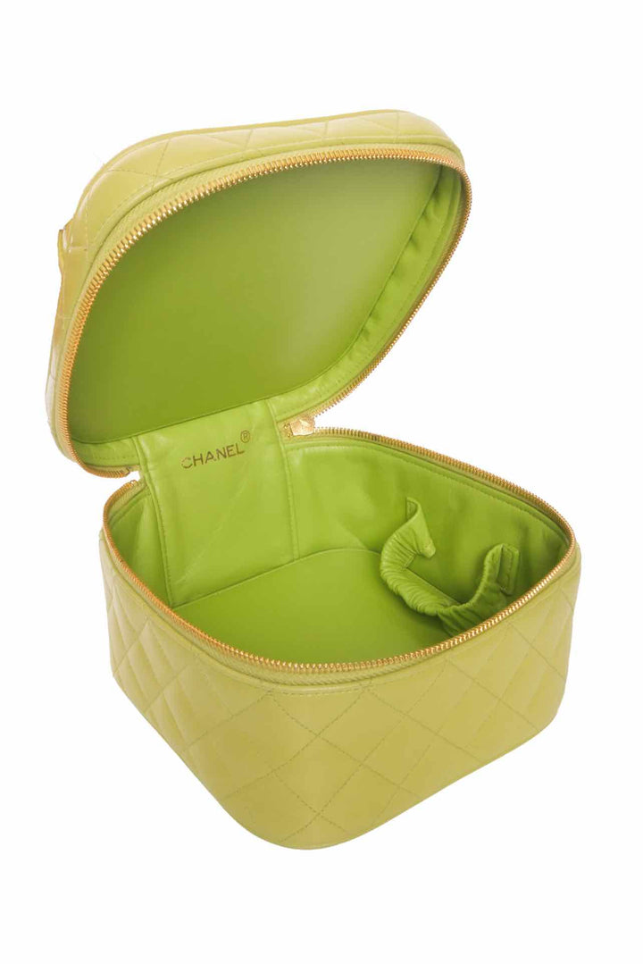 Chanel 1994-1996 Top Handle Vanity Case