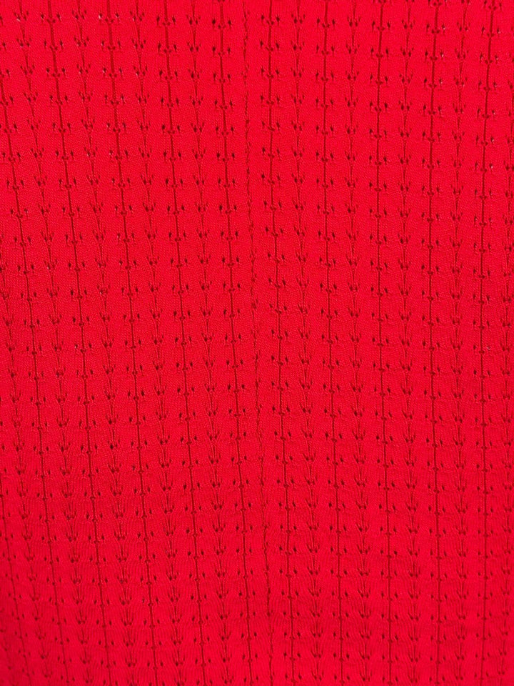 Sandro Size 38 Esmeralda Pickstitch Long Sleeve Knit Dress