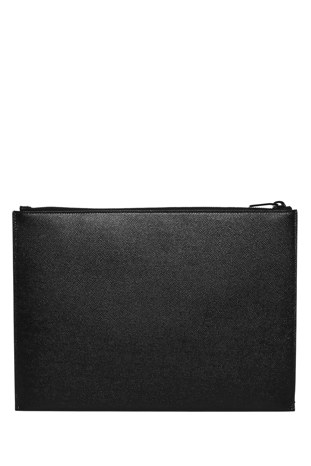 Saint Laurent 2023 Exclusive Pebble-Grain Leather Pouch