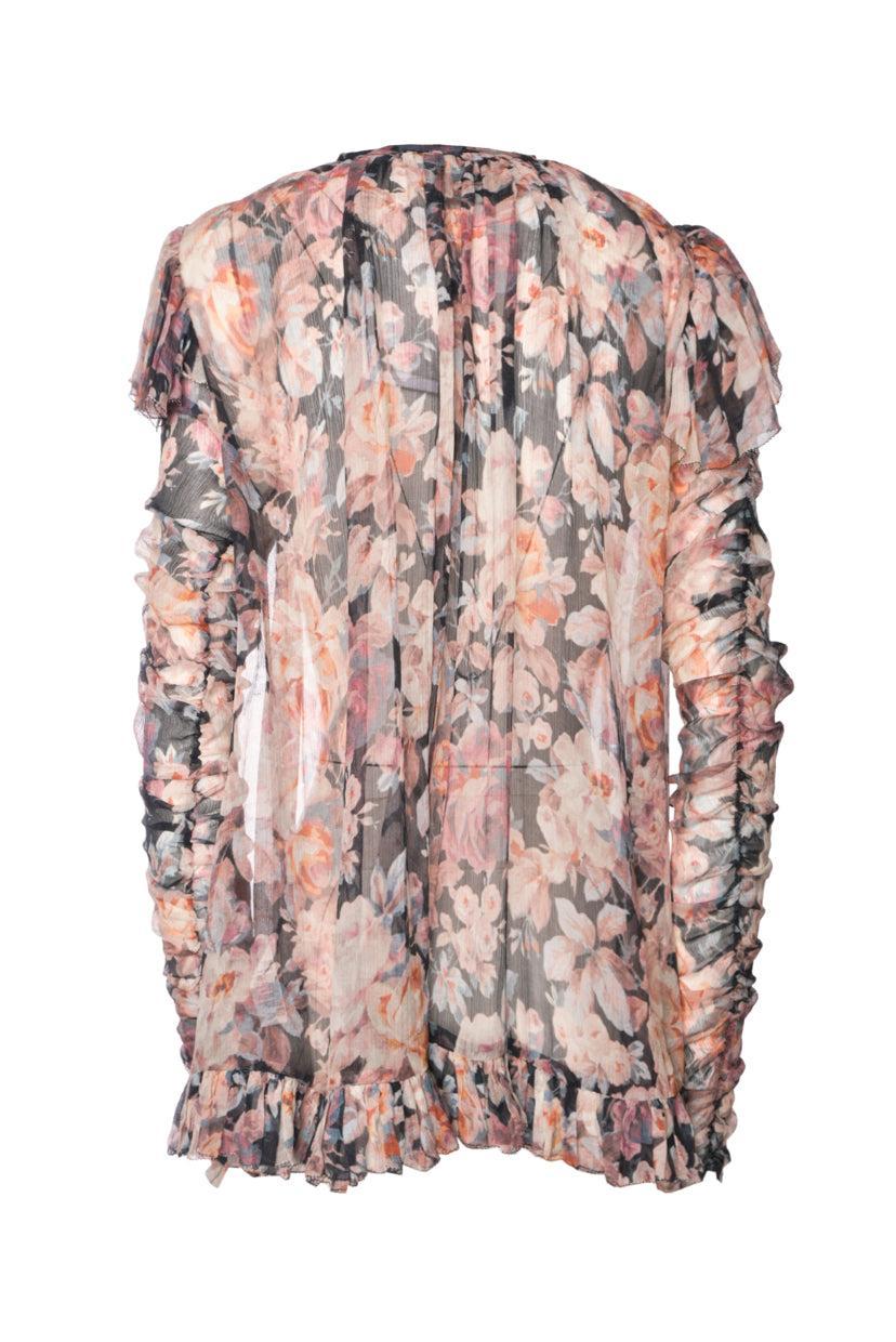 Zimmermann Size 1 Tempest Frolic Blouse