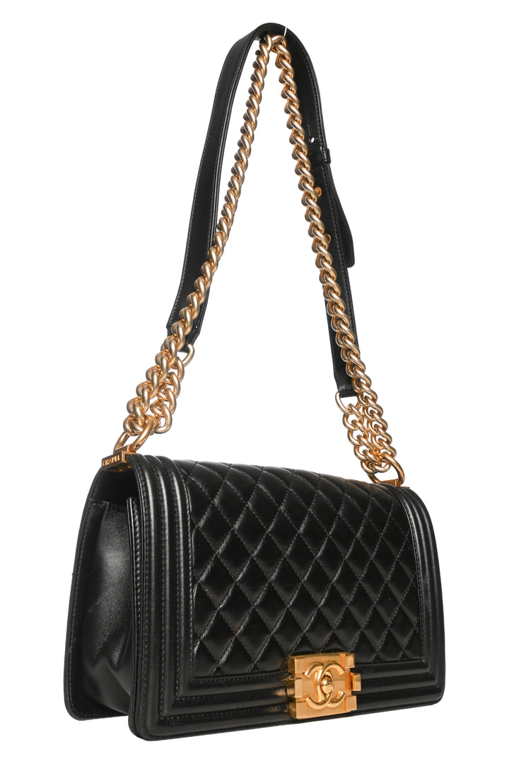 Chanel Quilted Medium Boy Bag