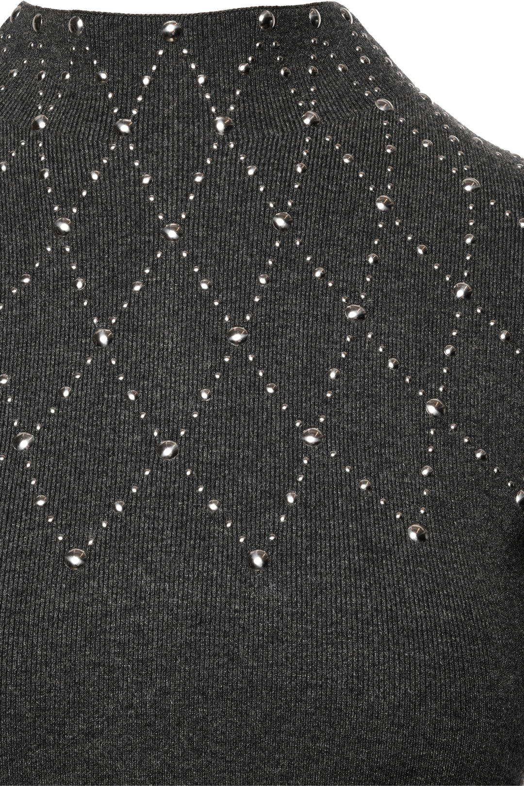 Sandro Size 40 Wool Studded Dress