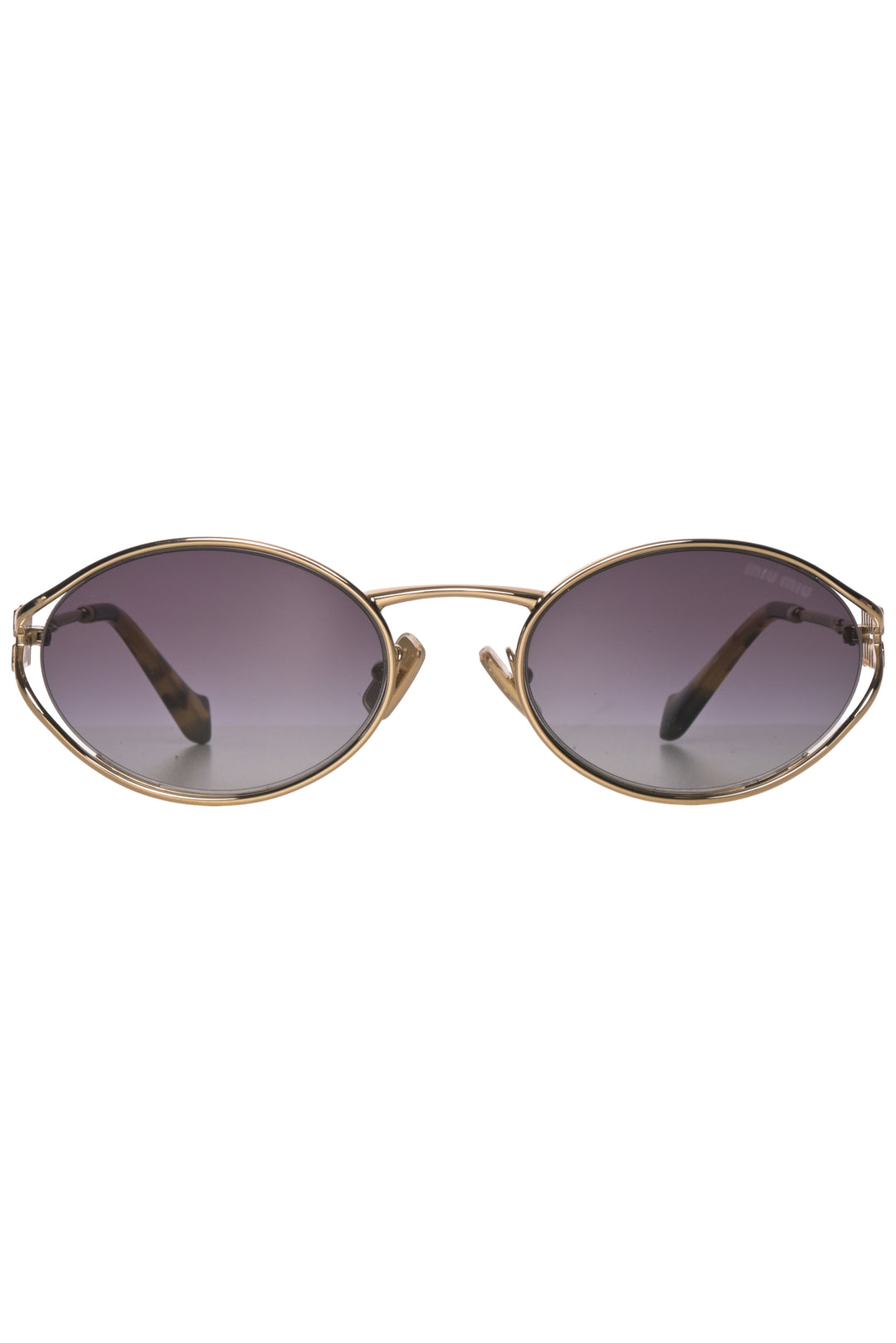 Miu Miu SMU 52Y Oval Sunglasses
