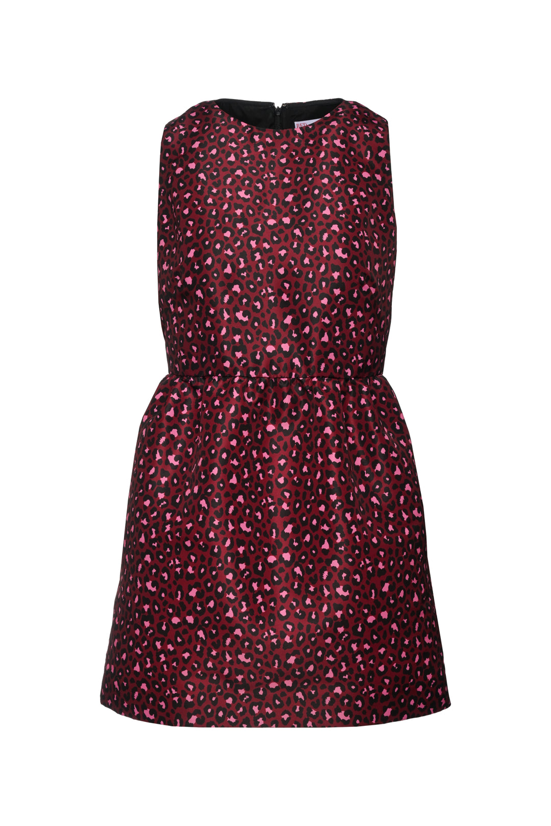 Red Valentino Size 6 Leopard Print Sleeveless Dress