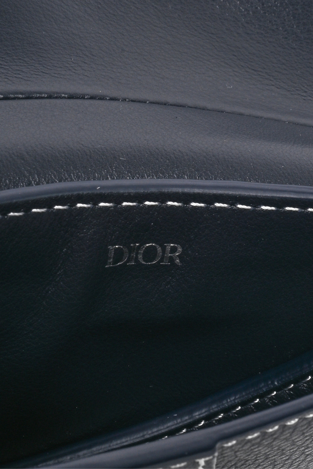 Dior 2018 Leather Saddle Bag Charm