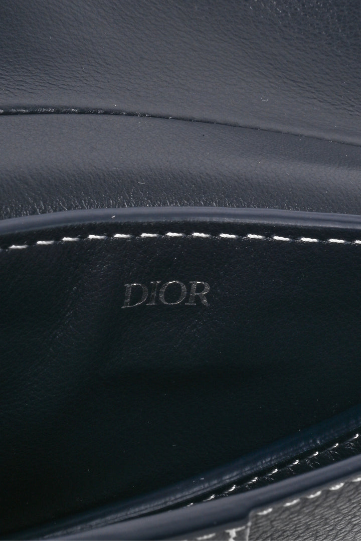 Dior 2018 Leather Saddle Bag Charm