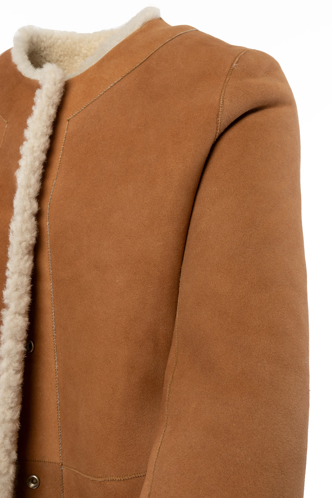 The Row Size 6 Reversible Lamb Shearling Coat