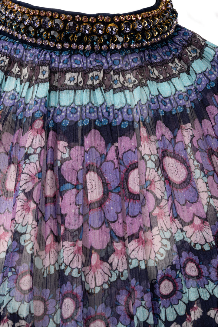 Zimmermann Size 2 Silk Crystal Embellished Celestial Tops