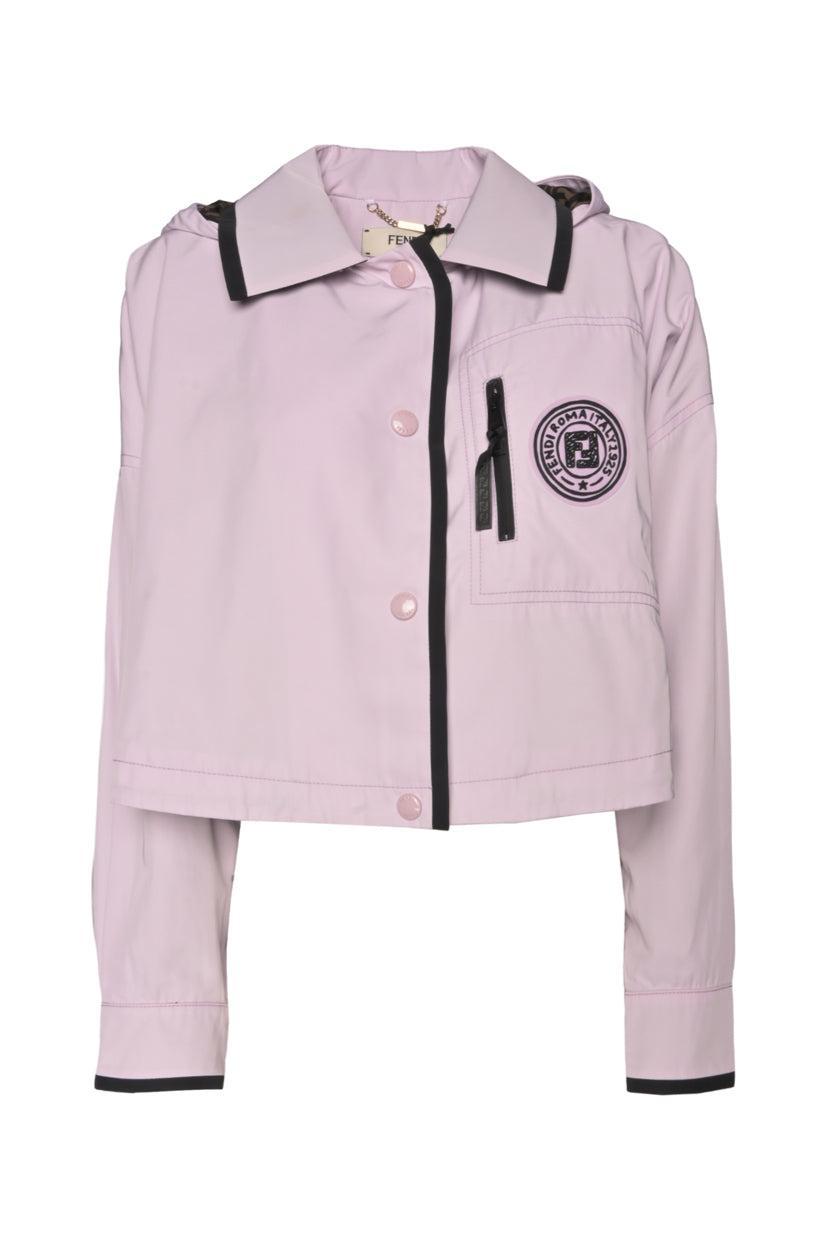 Fendi Size 42 x Joshua Vides Nylon Hooded Jacket