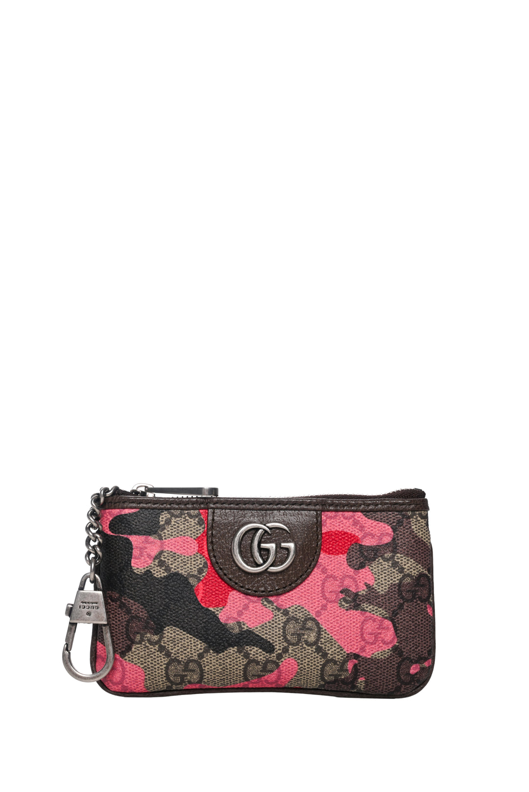 Gucci GG Supreme Monogram Camo Key Case Wallet
