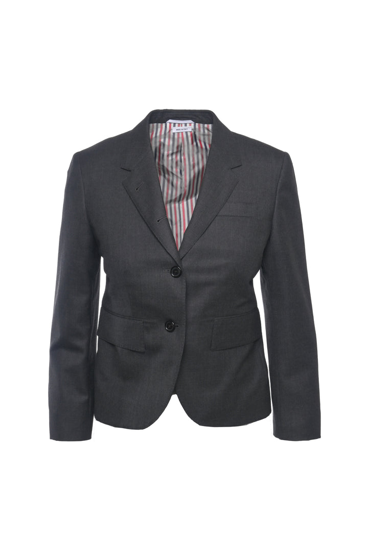 Thom Browne Size 40 Super 120's Twill High Armhole Sport Coat