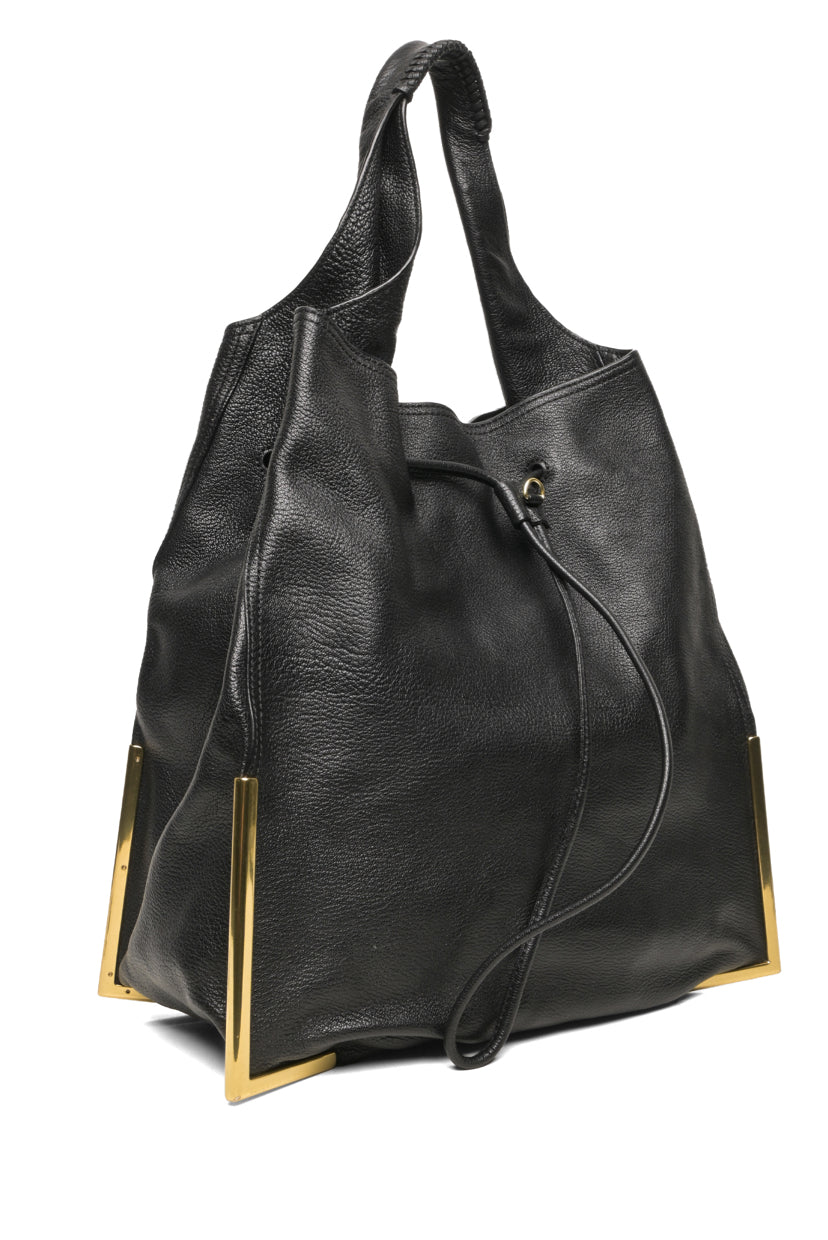3.1 Phillip Lim Calfskin Leather Scout Drawstring Hobo