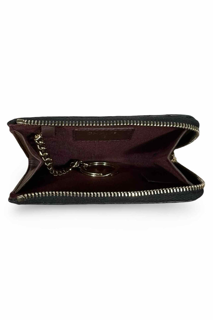 Chanel Quilted Lambskin Leather Zipped O-Key Holder