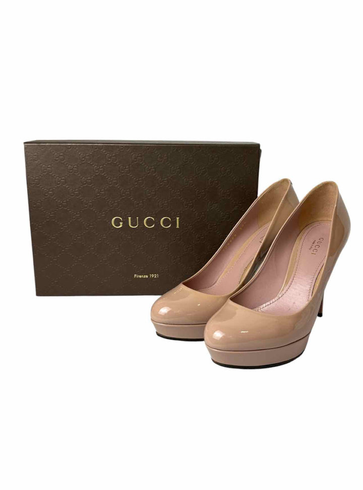 Gucci Patent Leather Platform Size 38.5 Pumps