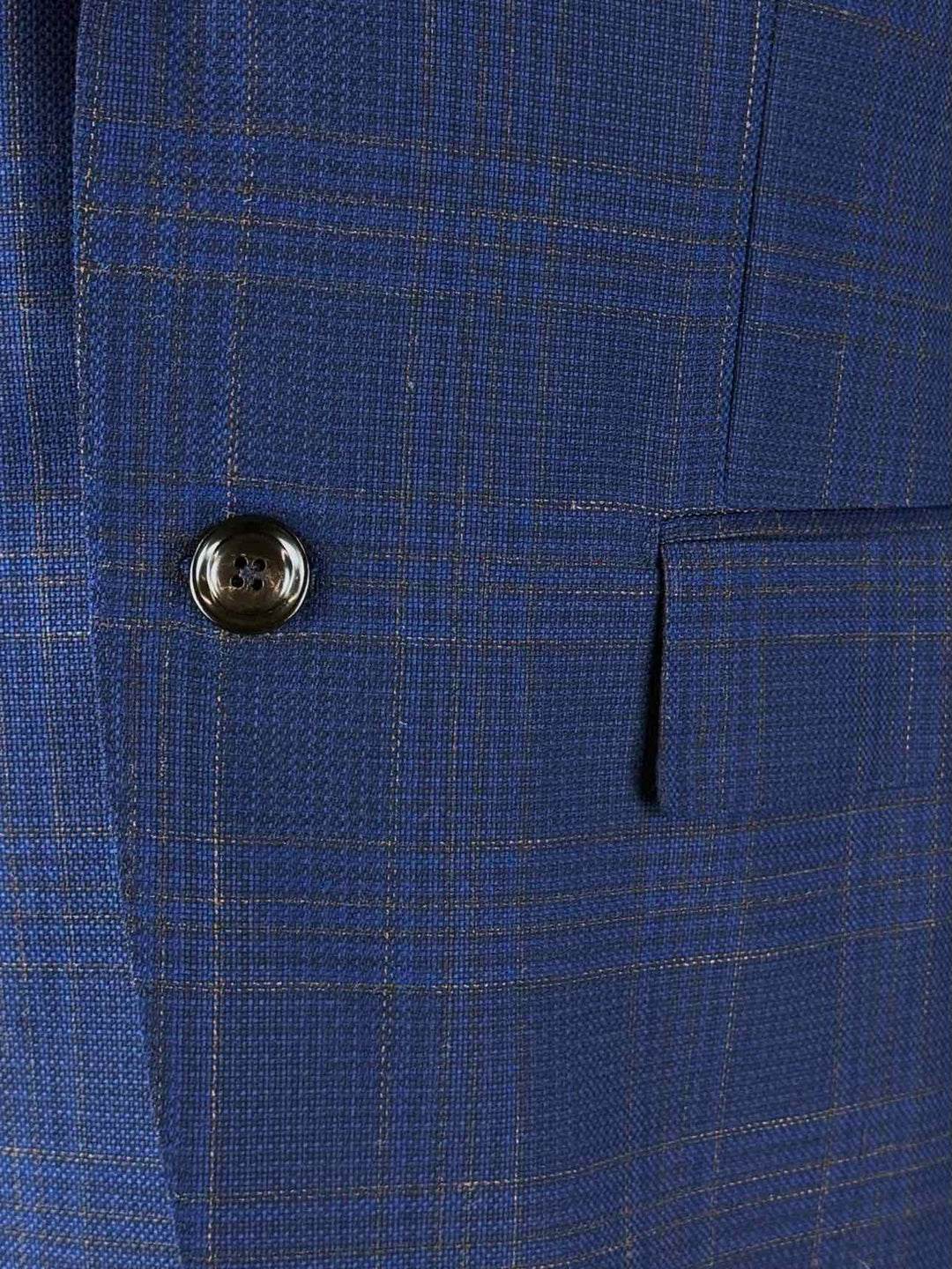 Ermenegildo Zegna Size 38 Men's Trofeo Light Check Print Blazer