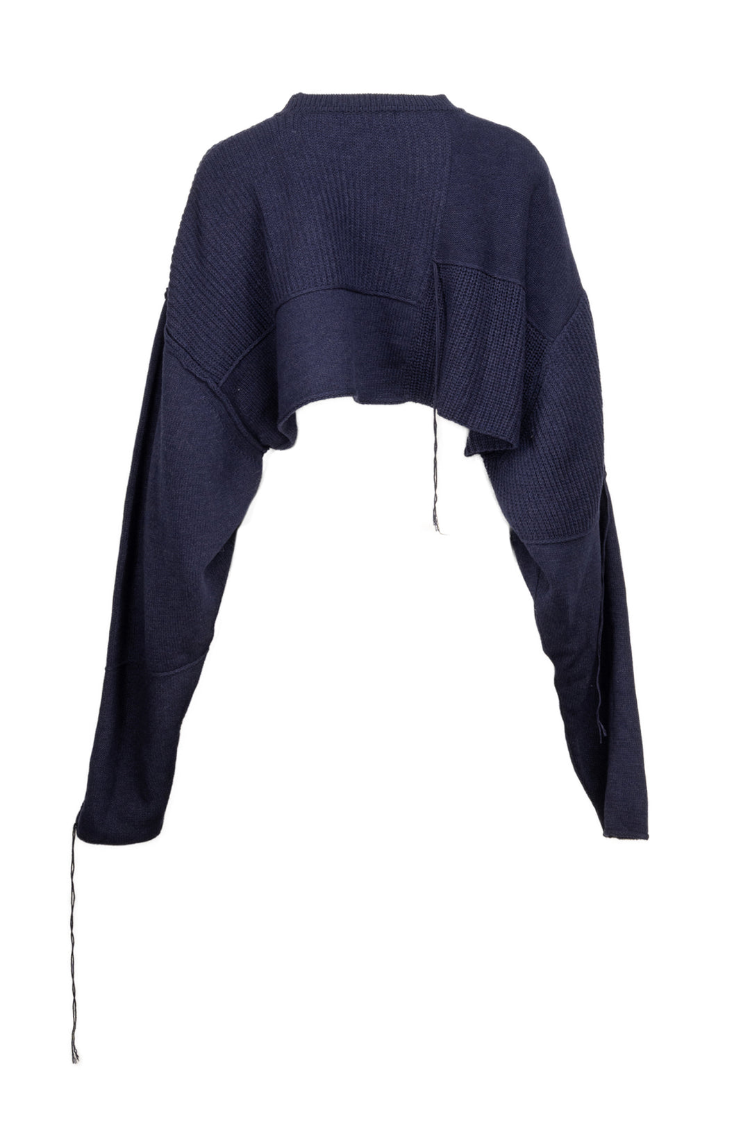 Y's Size OS Cropped Loose Thread Sweater