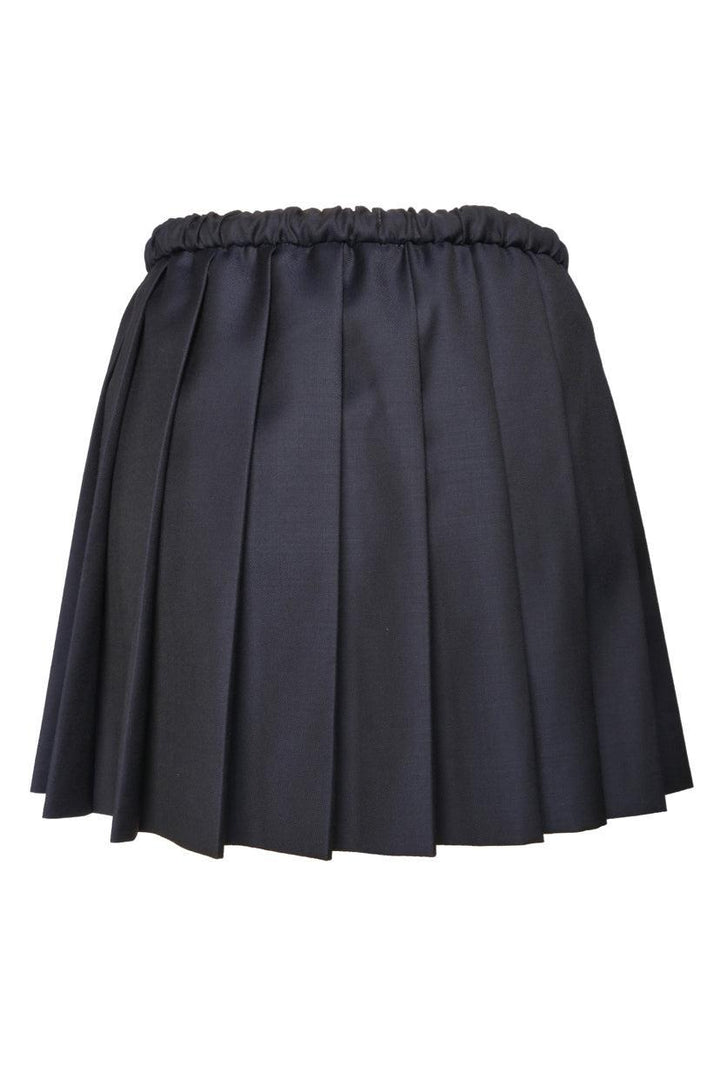 Miu Miu Size 42 2024 Pleated Batavia Skirt