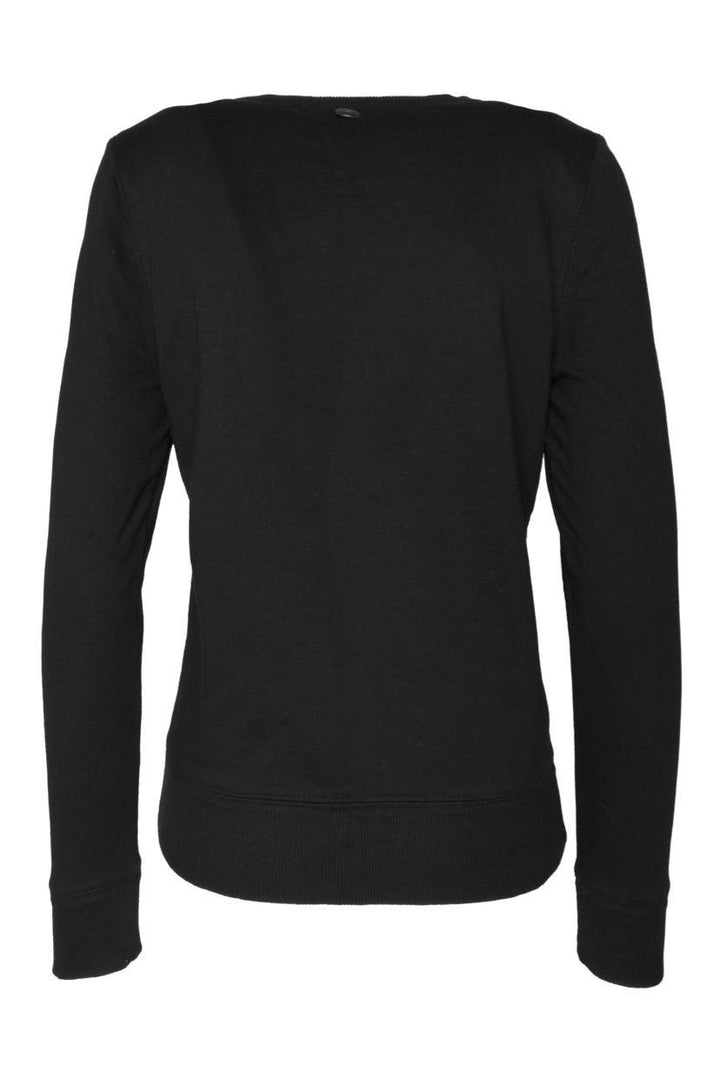 Chanel Size 34 Velvet Gabrielle Chanel Logo Crewneck Sweater