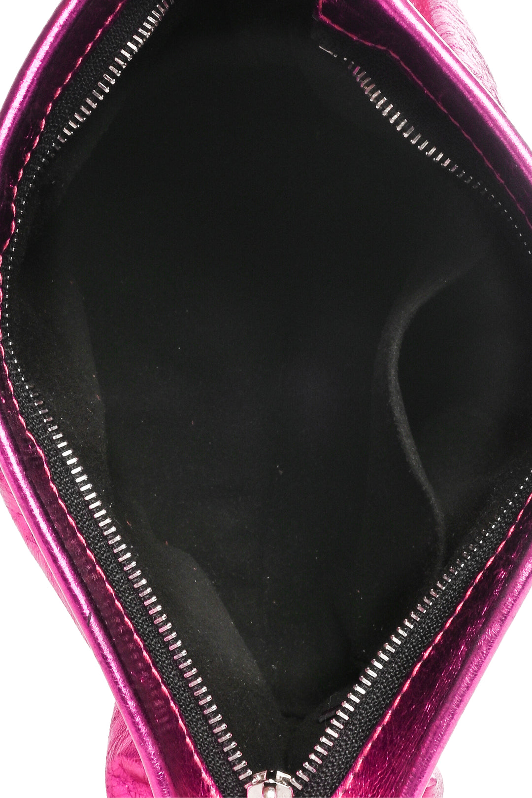 Isabel Marant Luzes Metallic Leather Clutch Bag