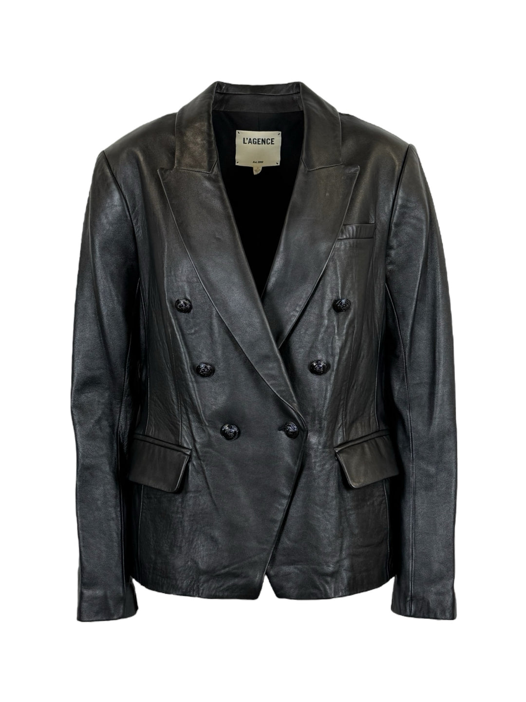 L'Agence Size 10 Kenzie Double Breasted Blazer