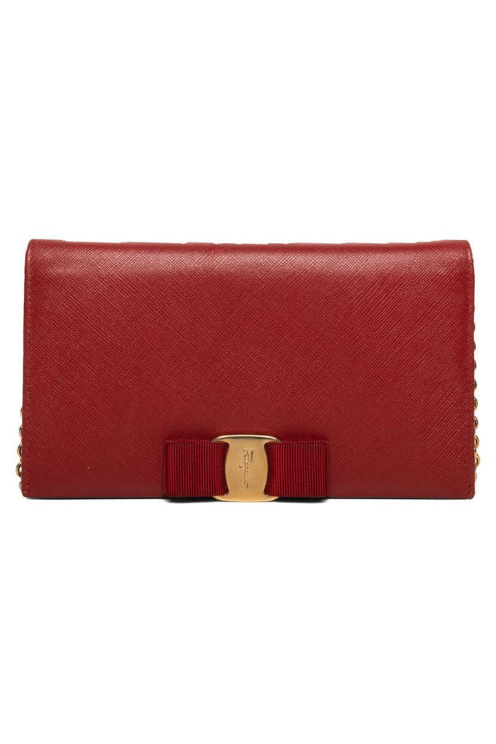 Salvatore Ferragamo Vara Bow Wallet on Chain
