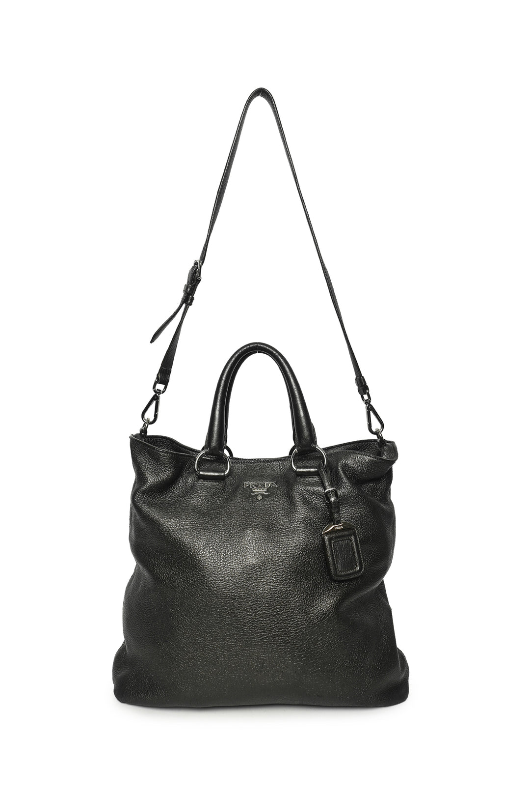 Prada Vitello Daino Shopping Tote