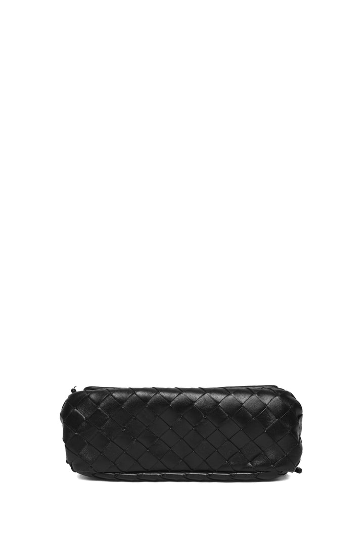 Bottega Veneta Intrecciato Leather Notturno Shoulder Bag